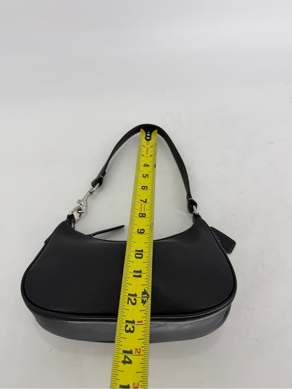 Coach 7593 Vintage Hamptons Demi Black Leather Mini H… - Gem